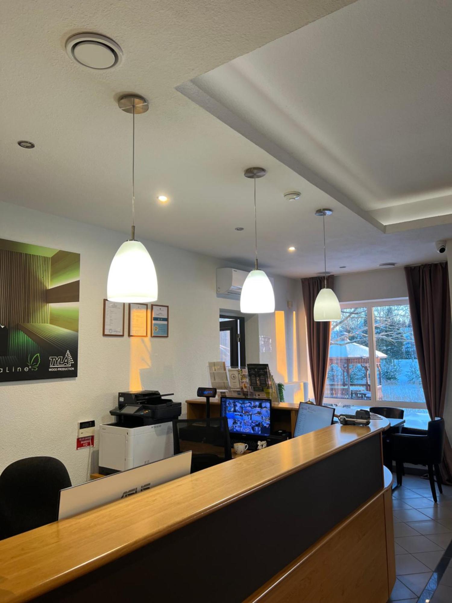 Butenas Hotel Tyla Biržai Exteriér fotografie