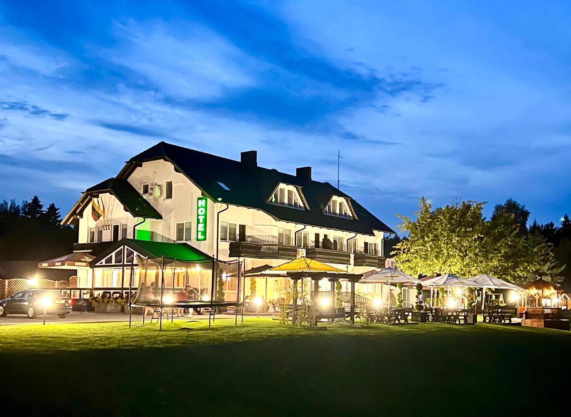 Butenas Hotel Tyla Biržai Exteriér fotografie